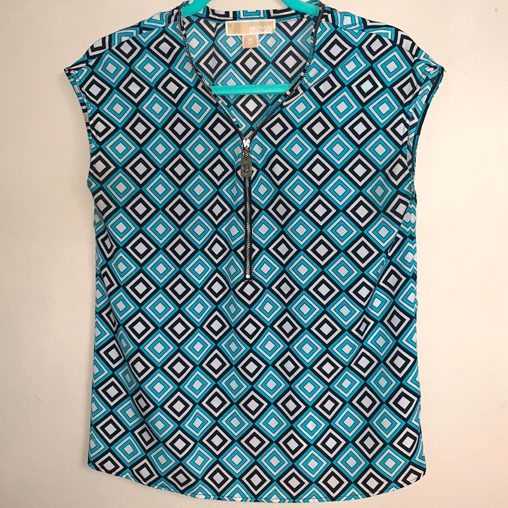Michael Kors Retro Print Top